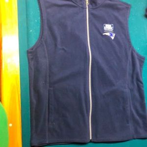 Bud light Patriots Fleece Vest NWOT